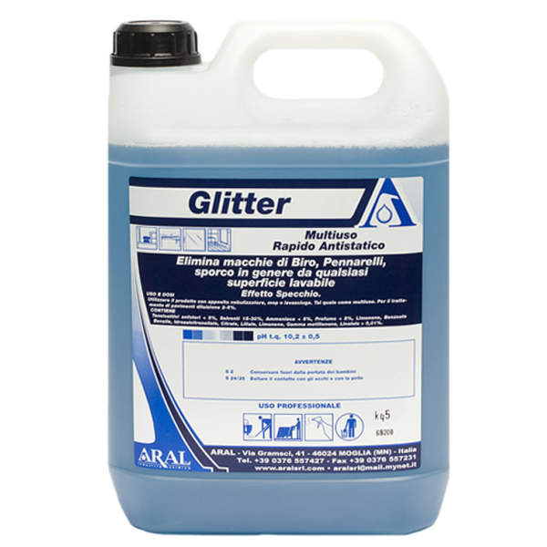 Բազմաֆունկցիոնալ մաքրող և փայլ տվող միջոց GLITTER 5 մլ. Բազմաֆունկցիոնալ մաքրող և փայլ տվող միջոց GLITTER 5 մլ.