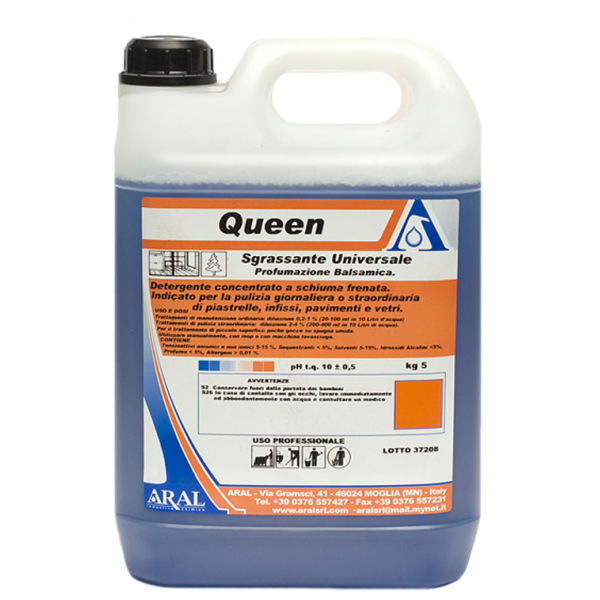 Ունիվերսալ ախտահանող-մաքրող միջոց QUEEN 5 լ.