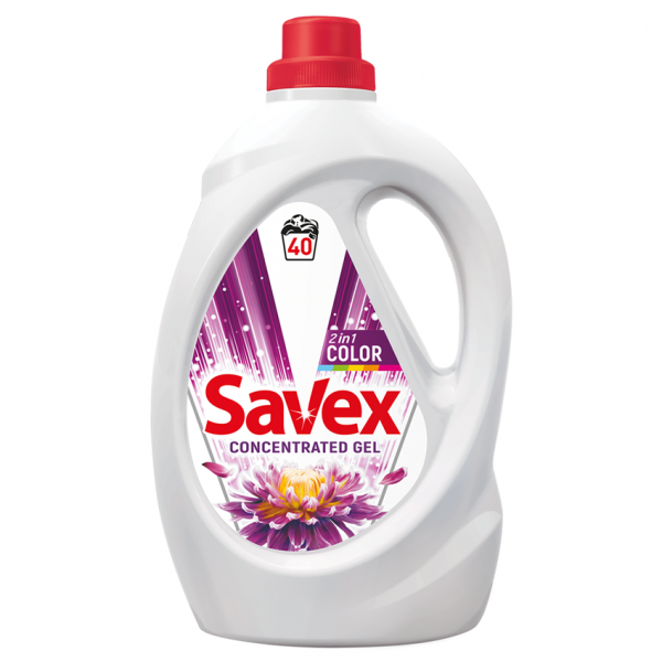 Լվացքի հեղուկ Savex Color 2in1 2,2 լ. Լվացքի հեղուկ Savex Color 2in1 2,2 լ.