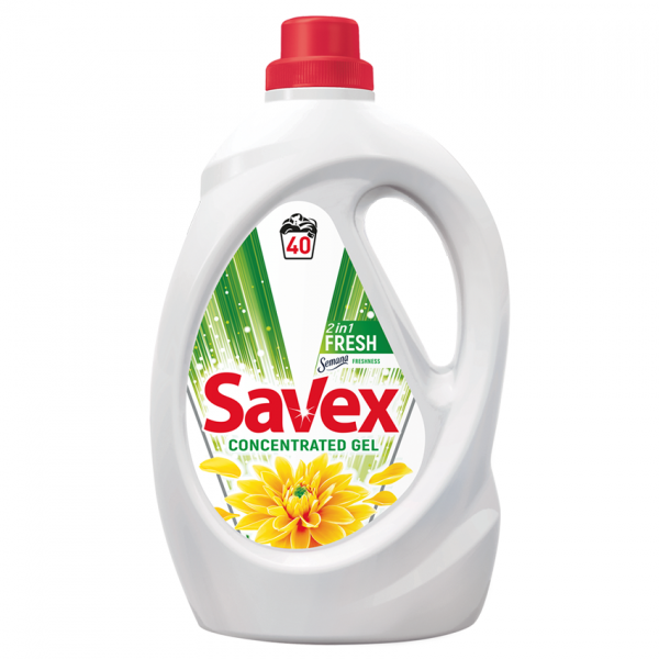 Լվացքի հեղուկ Savex Fresh 2in1 2,2 լ. Լվացքի հեղուկ Savex Fresh 2in1 2,2 լ.