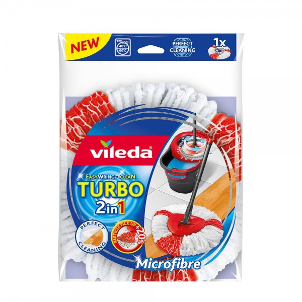 Հատակմաքրիչի գլխիկ Vileda Turbo 2-ը 1-ում