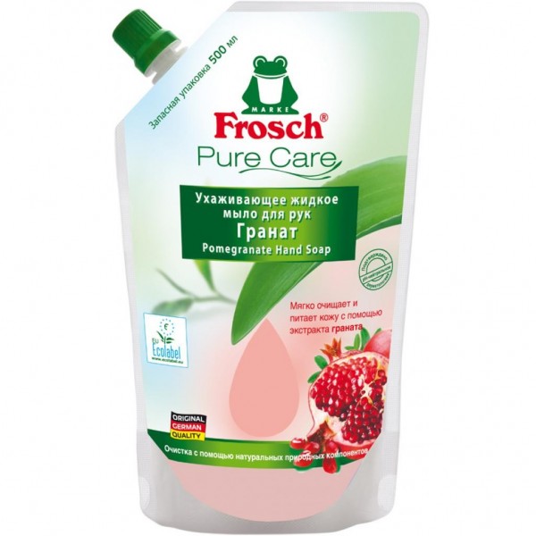 Հեղուկ օճառ Frosch Նուռ 500 մլ. Հեղուկ օճառ Frosch Նուռ 500 մլ.