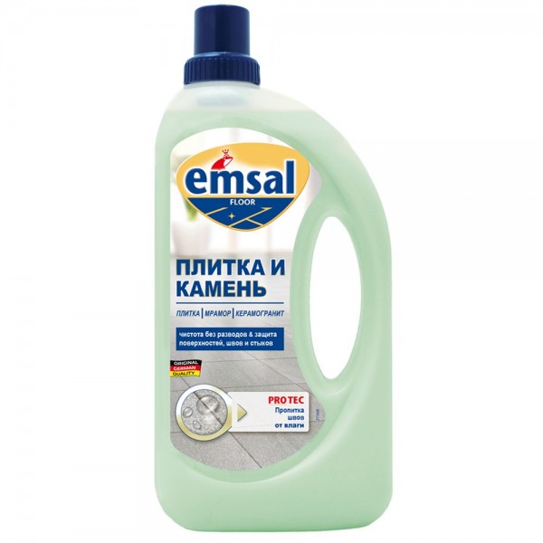 Քարե և սալիկապատ հատակների խնամքի միջոց Emsal 1 լ.