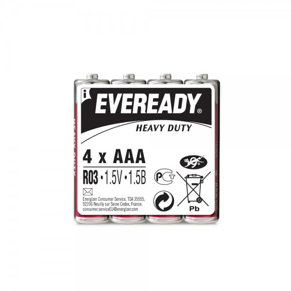 Մարտկոցներ Eveready AAA, 4 հատ